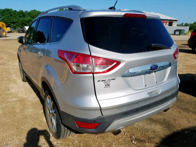 1FMCU9J97EUC24509 - 2014 FORD ESCAPE TIT SILVER photo 3