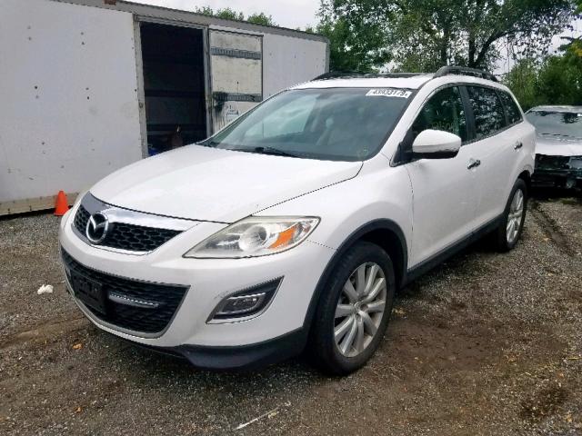 JM3TB3MV5A0236912 - 2010 MAZDA CX-9 WHITE photo 2