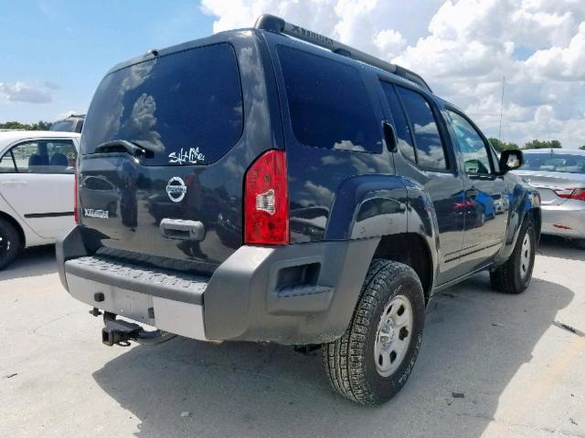 5N1AN0NU9EN802599 - 2014 NISSAN XTERRA X CHARCOAL photo 4