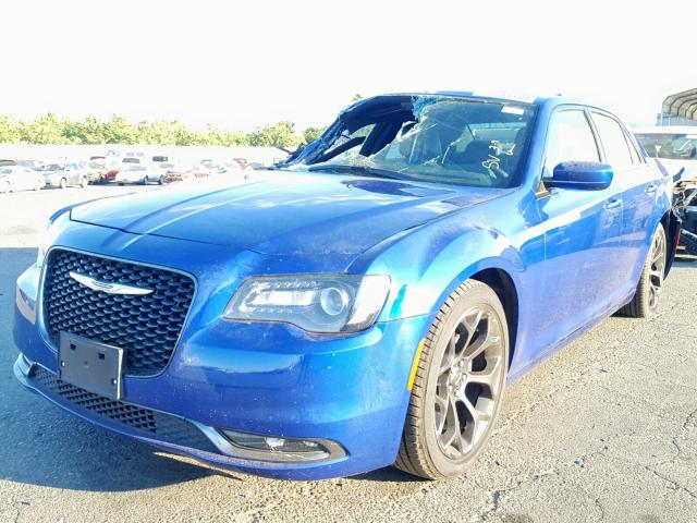 2C3CCABGXKH515093 - 2019 CHRYSLER 300 S BLUE photo 2