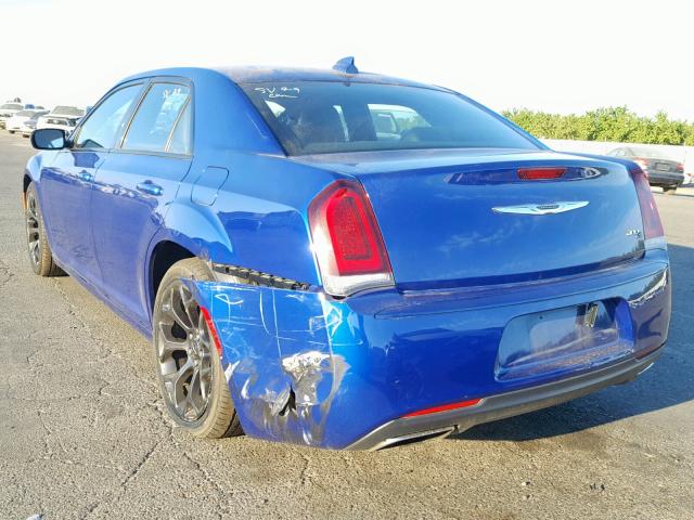 2C3CCABGXKH515093 - 2019 CHRYSLER 300 S BLUE photo 3