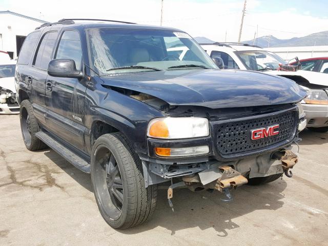 1GKEK13Z62R203381 - 2002 GMC YUKON BLACK photo 1