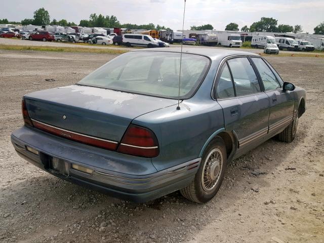 1G3HN52K8SH330828 - 1995 OLDSMOBILE 88 ROYALE BLUE photo 4