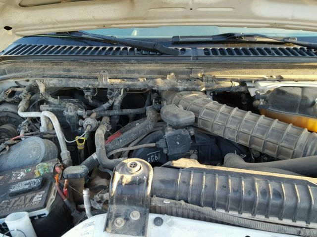 1FTWW31Y76ED23875 - 2006 FORD F350 SRW S WHITE photo 7