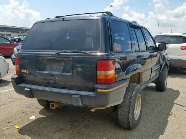 1J4GZ78S7SC680641 - 1995 JEEP GRAND CHER BLACK photo 4