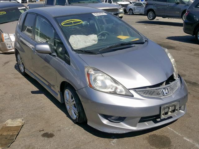 JHMGE8H63AS028368 - 2010 HONDA FIT SPORT SILVER photo 1