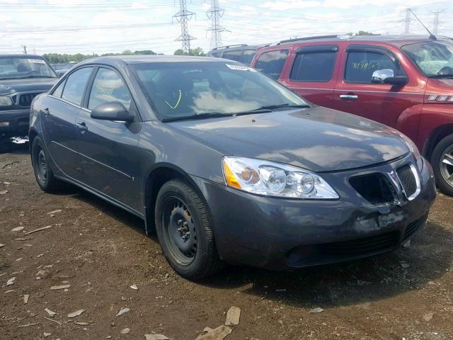 1G2ZF58B774131538 - 2007 PONTIAC G6 VALUE L GRAY photo 1