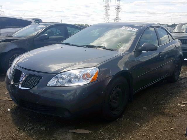 1G2ZF58B774131538 - 2007 PONTIAC G6 VALUE L GRAY photo 2