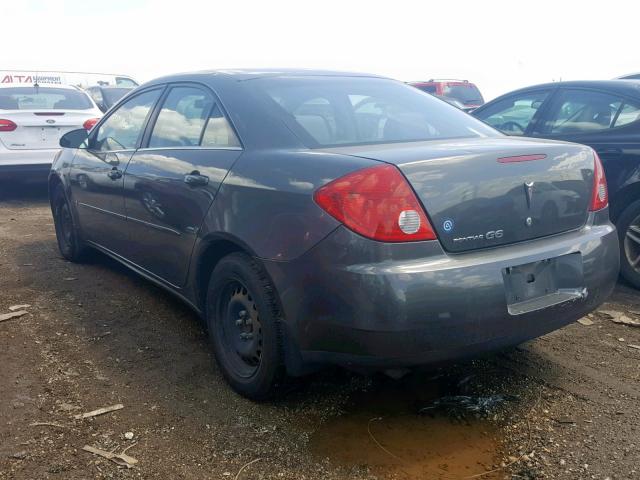 1G2ZF58B774131538 - 2007 PONTIAC G6 VALUE L GRAY photo 3