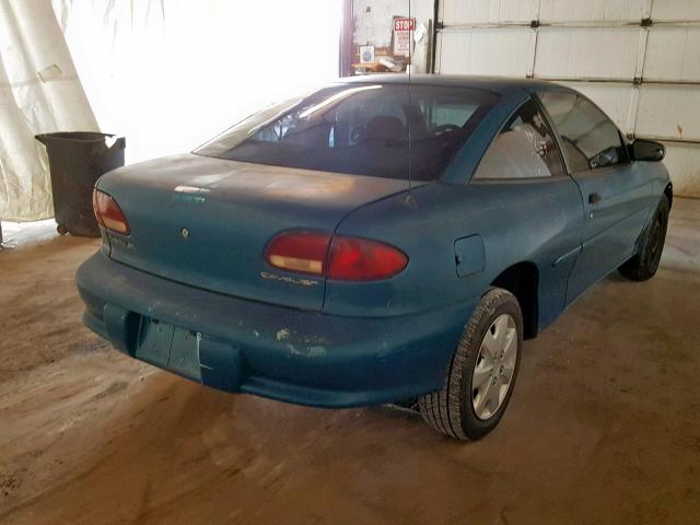 3G1JC1247WS844435 - 1998 CHEVROLET CAVALIER B BLUE photo 4