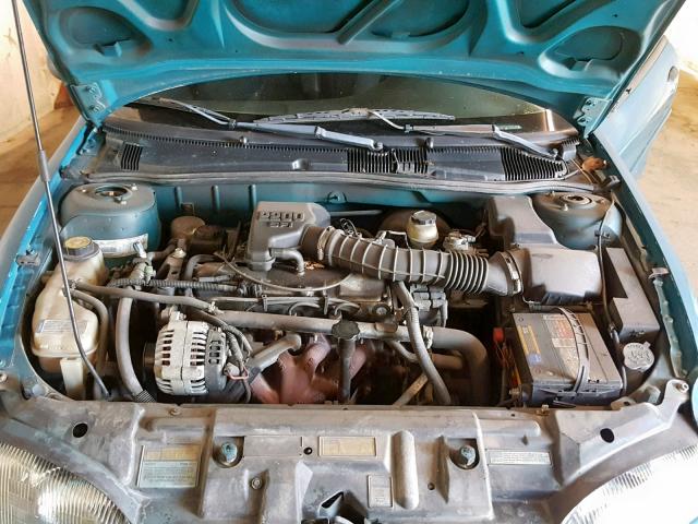 3G1JC1247WS844435 - 1998 CHEVROLET CAVALIER B BLUE photo 7