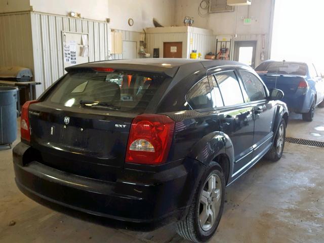 1B3HB48B57D236416 - 2007 DODGE CALIBER SX BLACK photo 4