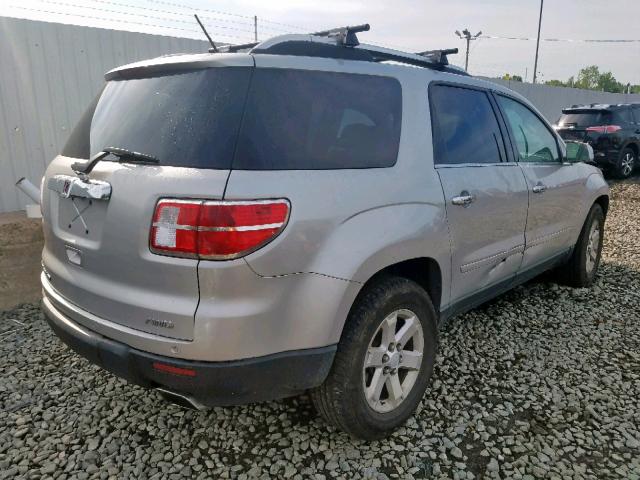 5GZEV23778J210546 - 2008 SATURN OUTLOOK XR ნაცრისფერი ფოტო 4