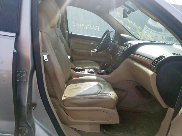 5GZEV23778J210546 - 2008 SATURN OUTLOOK XR ნაცრისფერი ფოტო 5