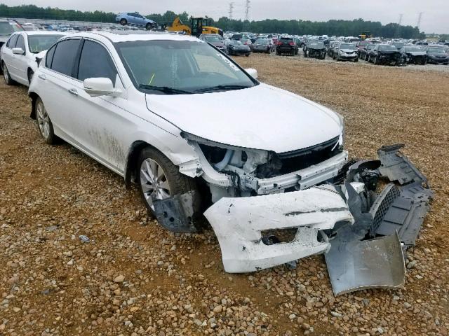 1HGCR2F82FA221745 - 2015 HONDA ACCORD EXL WHITE photo 1