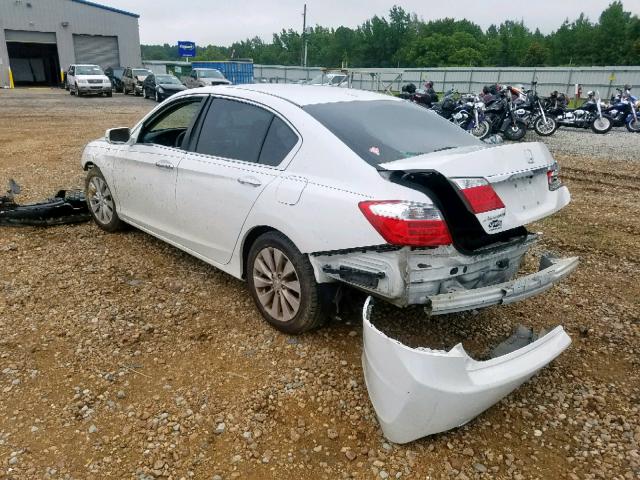 1HGCR2F82FA221745 - 2015 HONDA ACCORD EXL WHITE photo 3