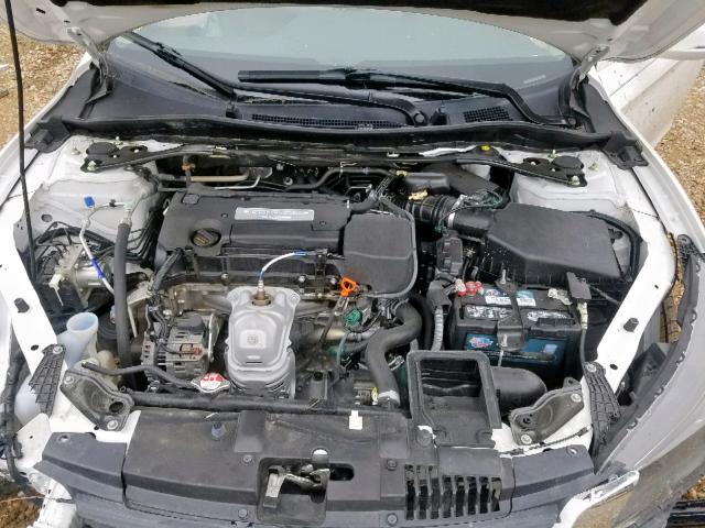 1HGCR2F82FA221745 - 2015 HONDA ACCORD EXL WHITE photo 7