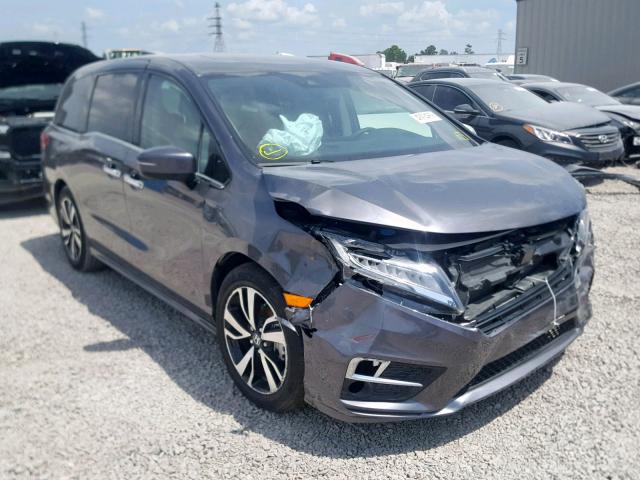 5FNRL6H93KB061321 - 2019 HONDA ODYSSEY EL GRAY photo 1