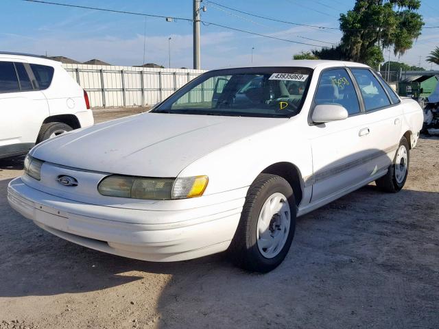 1FALP52U6SA263666 - 1995 FORD TAURUS GL WHITE photo 2