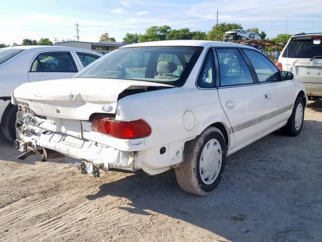 1FALP52U6SA263666 - 1995 FORD TAURUS GL WHITE photo 4