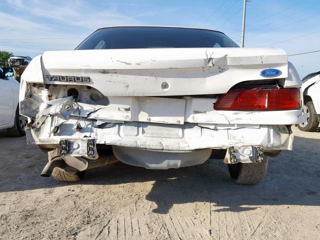 1FALP52U6SA263666 - 1995 FORD TAURUS GL WHITE photo 9