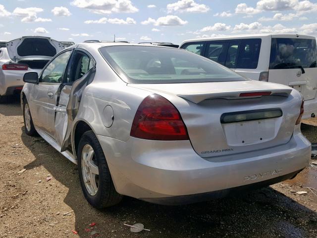 2G2WP522X51206055 - 2005 PONTIAC GRAND PRIX SILVER photo 3