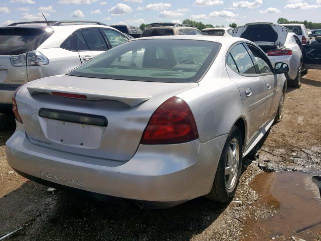 2G2WP522X51206055 - 2005 PONTIAC GRAND PRIX SILVER photo 4