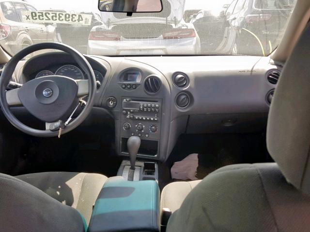 2G2WP522X51206055 - 2005 PONTIAC GRAND PRIX SILVER photo 9