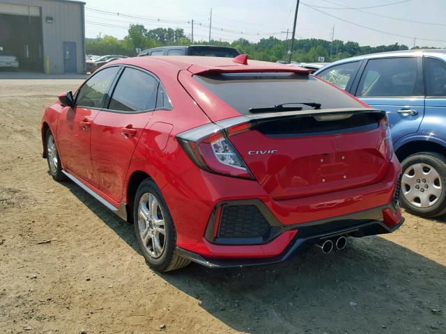 SHHFK7G43KU210424 - 2019 HONDA CIVIC SPOR RED photo 3