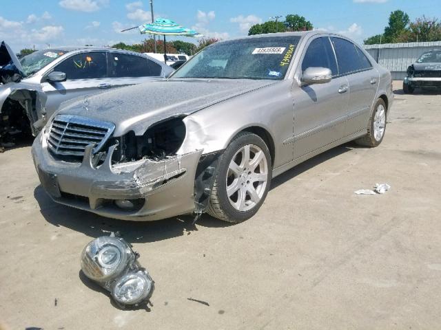 WDBUF56X87B016400 - 2007 MERCEDES-BENZ E 350 GRAY photo 2