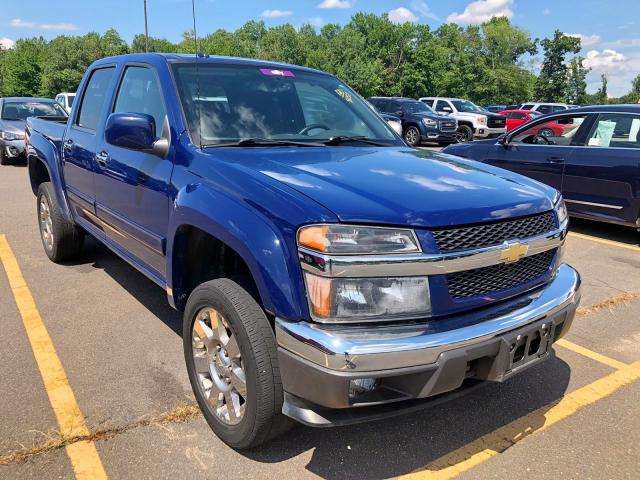 1GCHTDFE1C8127057 - 2012 CHEVROLET COLORADO L BLUE photo 1