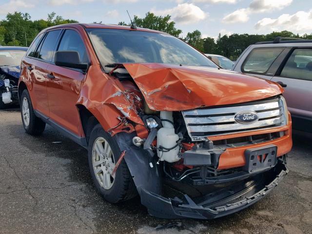 2FMDK36CX7BA22400 - 2007 FORD EDGE SE ORANGE photo 1