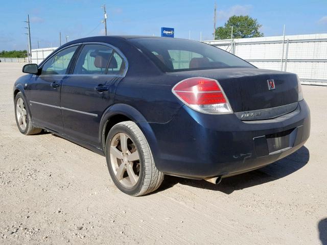 1G8ZS57N07F299832 - 2007 SATURN AURA XE BLUE photo 3