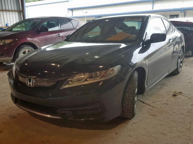 1HGCT1B35HA001685 - 2017 HONDA ACCORD LX- BLACK photo 2