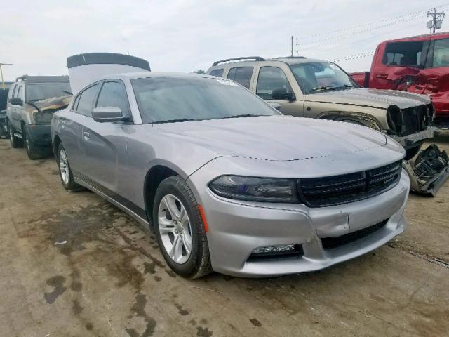 2C3CDXBG0JH248030 - 2018 DODGE CHARGER SX GRAY photo 1