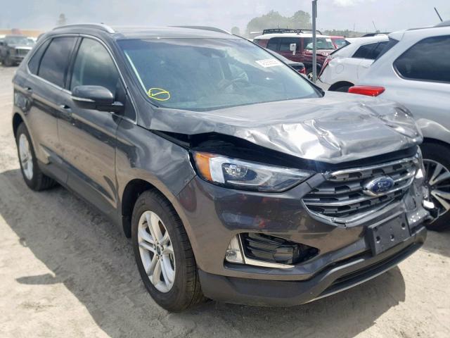 2FMPK3J96KBB68861 - 2019 FORD EDGE SEL GRAY photo 1