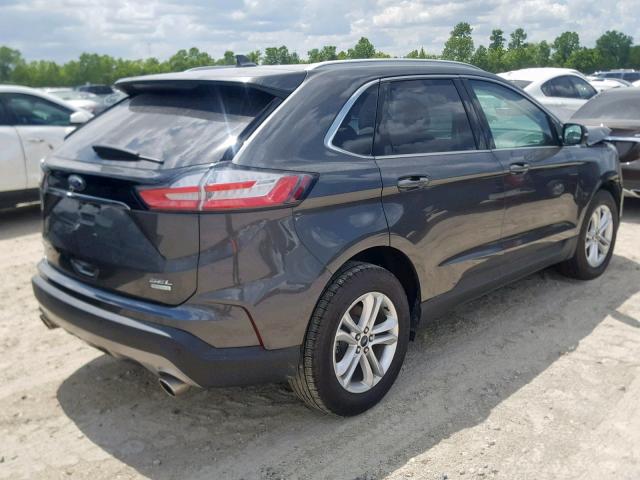 2FMPK3J96KBB68861 - 2019 FORD EDGE SEL GRAY photo 4