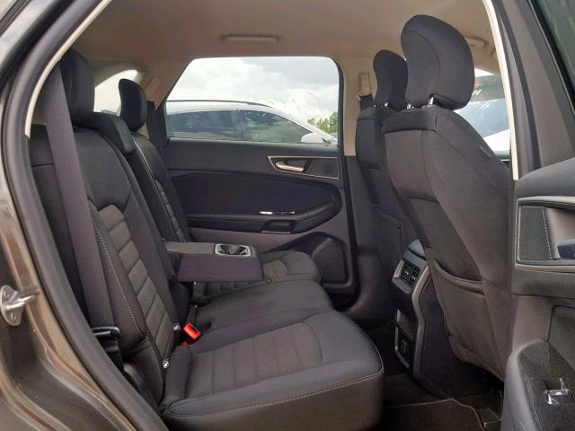 2FMPK3J96KBB68861 - 2019 FORD EDGE SEL GRAY photo 6