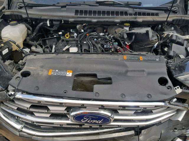 2FMPK3J96KBB68861 - 2019 FORD EDGE SEL GRAY photo 7