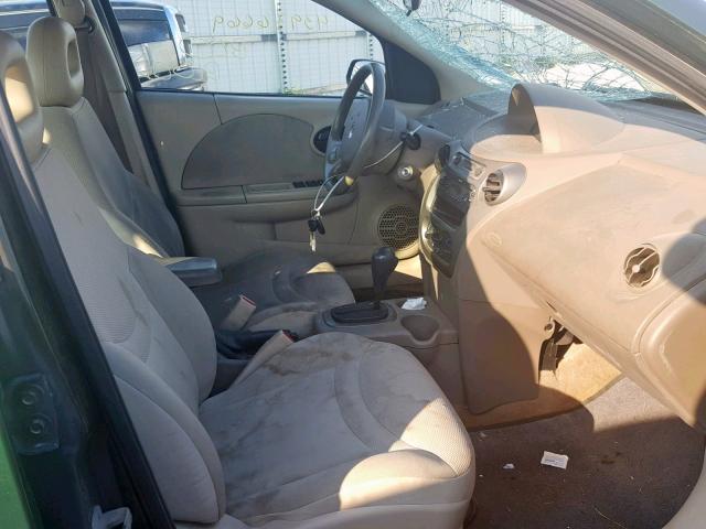 1G8AJ52F14Z137847 - 2004 SATURN ION LEVEL GREEN photo 5