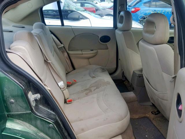 1G8AJ52F14Z137847 - 2004 SATURN ION LEVEL GREEN photo 6