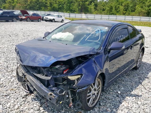JTKDE177X60130333 - 2006 TOYOTA SCION TC ლურჯი ფოტო 2