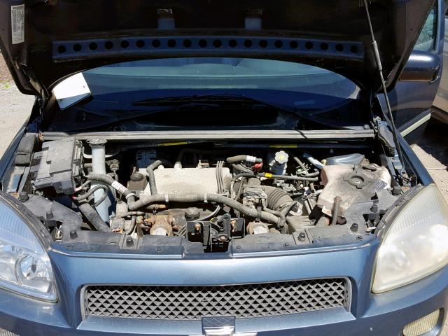 1GNDV23L55D173590 - 2005 CHEVROLET UPLANDER L BLUE photo 7