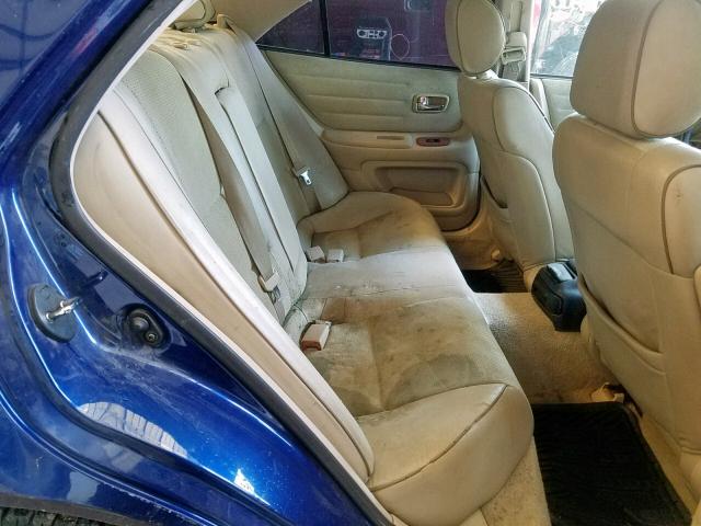 JTHBD182810033840 - 2001 LEXUS IS 300 BLUE photo 6