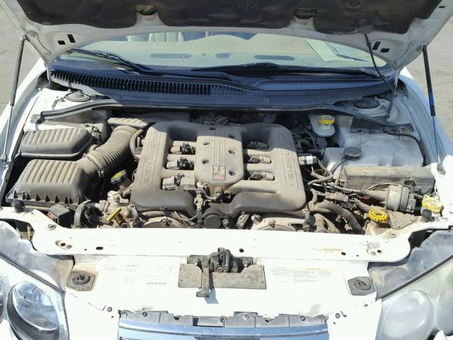 2C3AE66G84H599636 - 2004 CHRYSLER 300M WHITE photo 7