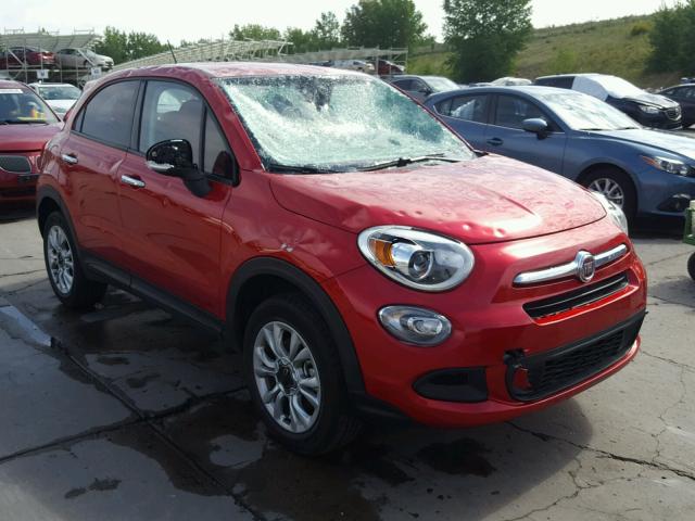 ZFBCFYBT5GP376943 - 2016 FIAT 500X EASY RED photo 1