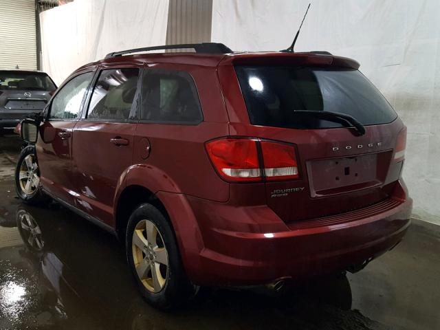 3D4PH1FG3BT502592 - 2011 DODGE JOURNEY MA RED photo 3