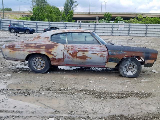 136371R155215 - 1971 CHEVROLET CHEVELLE RED photo 9