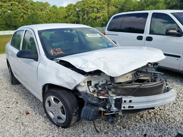 1G1AK52F457636859 - 2005 CHEVROLET COBALT WHITE photo 1