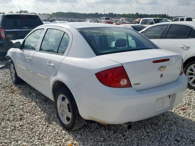 1G1AK52F457636859 - 2005 CHEVROLET COBALT WHITE photo 3